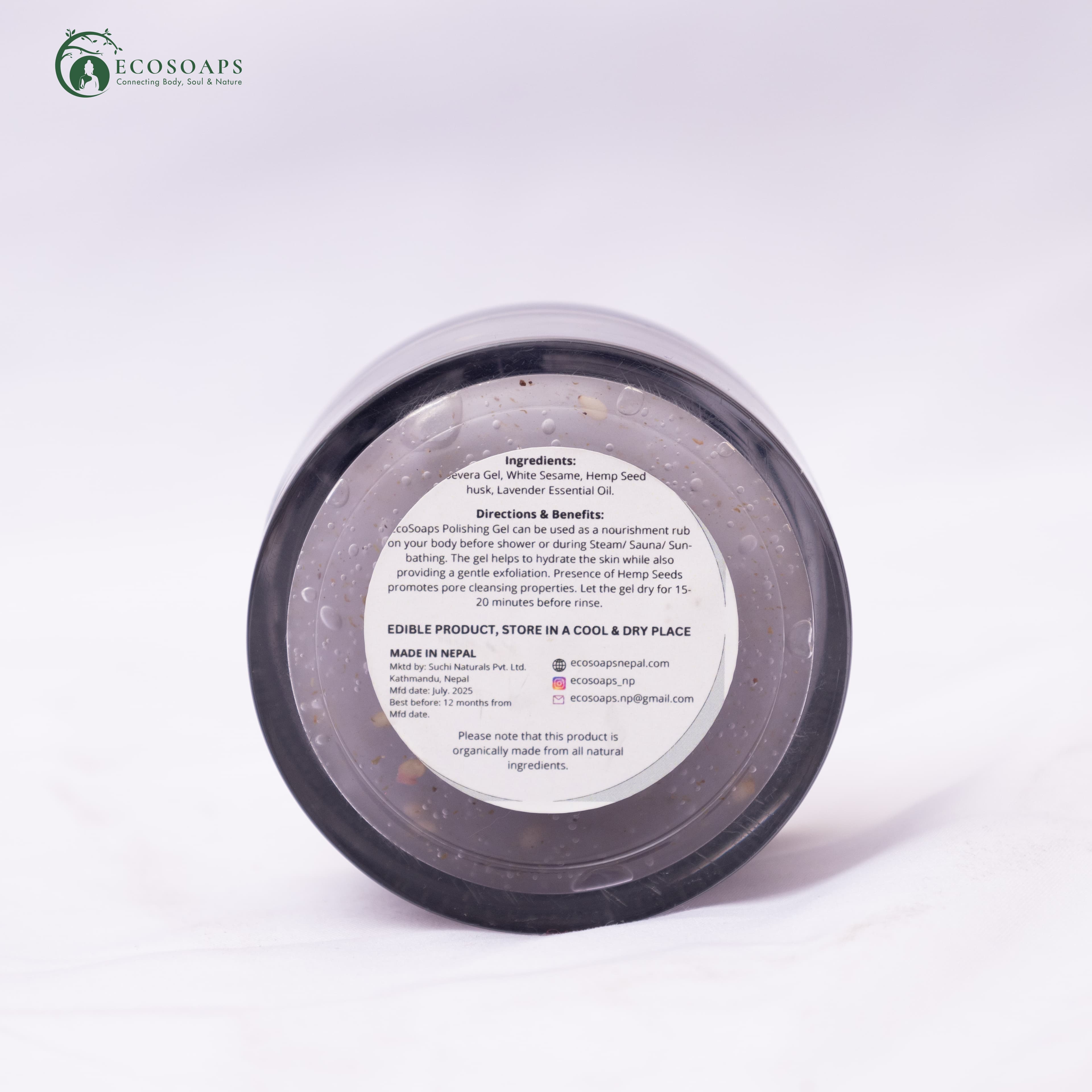Lavender Body Polishing Gel 2