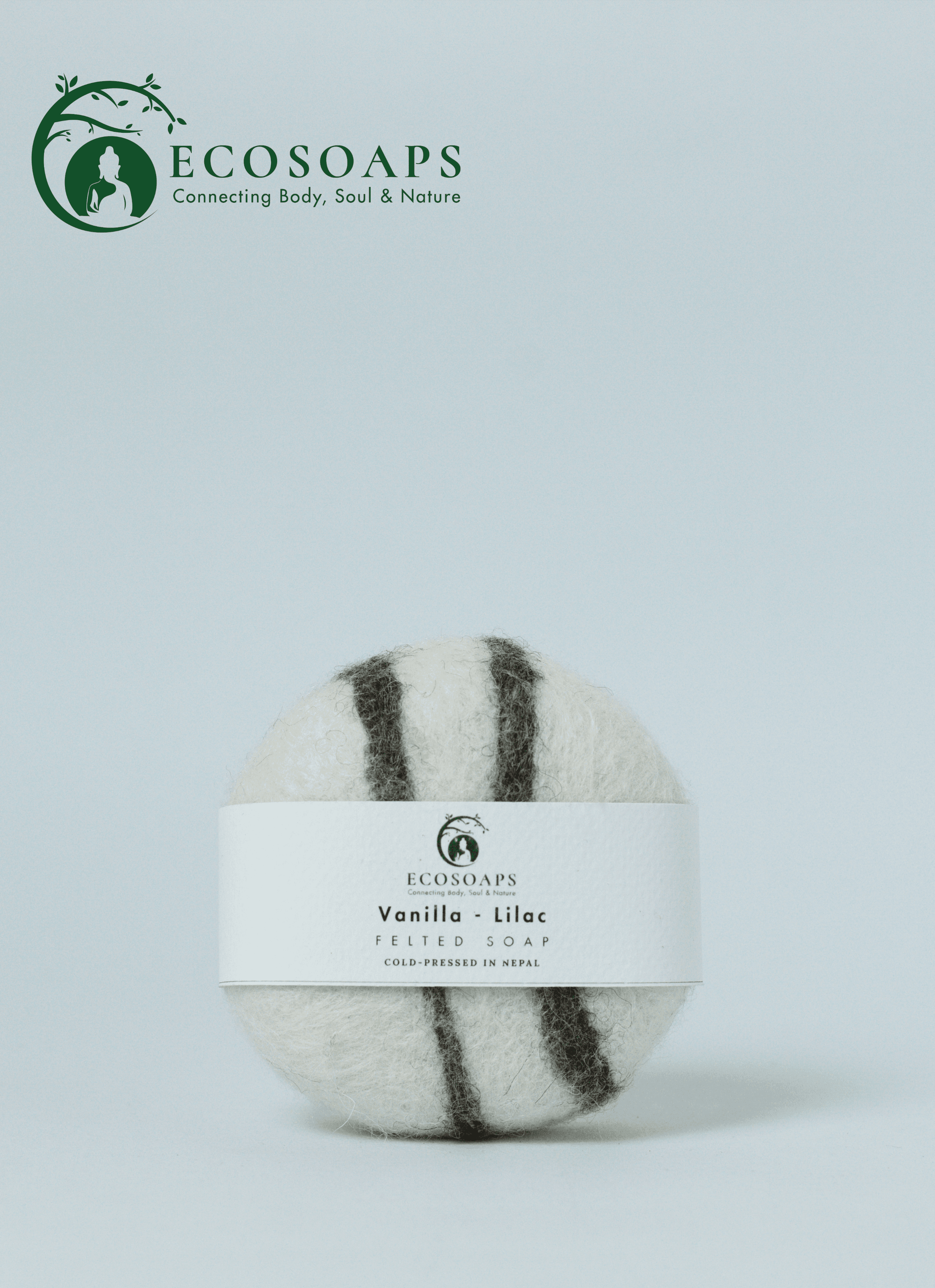 Vanilla-Lilac Felt Soap
